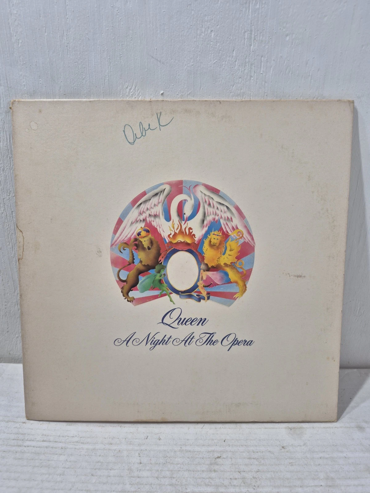 Queen A Night At The Opera Vinyl LP Elektra 7E-1053 1975 Vintage Vinyl Record