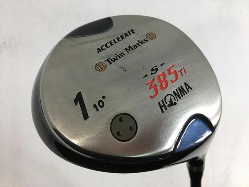 HONMA Twin Marks 385S Titanium Hi-COR 10° Stiff 45in Driver RH FW&FW 285g