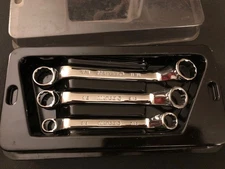 New Matco 3 Piece SAE Double Offset Box Wrench Set - 3/8 - 11/16 - RBO -