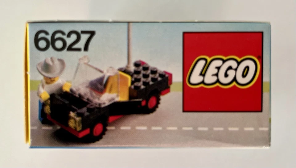LEGO 6627 Vintage LEGOLAND Town Convertible 1980 Retired Brand New Sealed MIP - Image 2 of 4