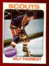 1975-76 O-Pee-Chee #195 Wilf Paiement NM-MT