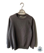 SLOANE 12G double-face jersey crew neck knit Size: L Red Men SL4S-118