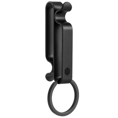 KeyUnity KM00 Titanium Belt Loop Keychain Clip Double Side Quick Release Key ...