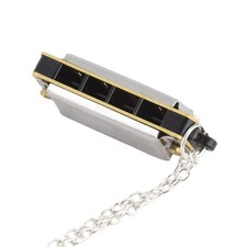 1 Portable Mini Harmonica Necklace For Kids And Adults Gift NEW