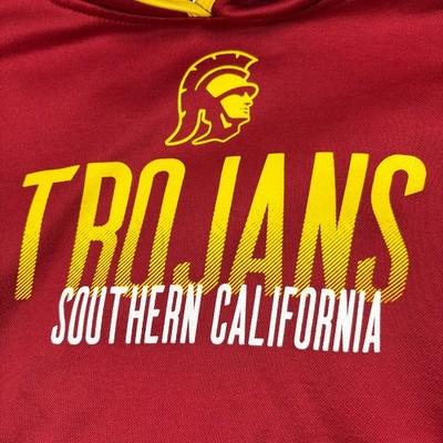 USC Trojans Hoodie Mens Large Red Gold Rivalry Threads Southern California