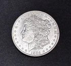1904-O Morgan Silver Dollar $1 AU New Orleans Mint 90% Silver Beautiful Coin