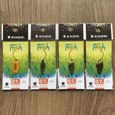 KHOR Flare 0.7g Original Color 4-piece Set Wonder Ore Gold Wonder Kiwi Kiyono's