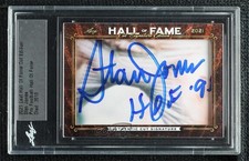 2021 Leaf Hall of Fame Cut Signature Edition Stan Jones Cut Signature Auto HOF