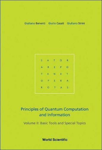 Principles Of Quantum Computation And Information - Volume Ii... - 9789812565280