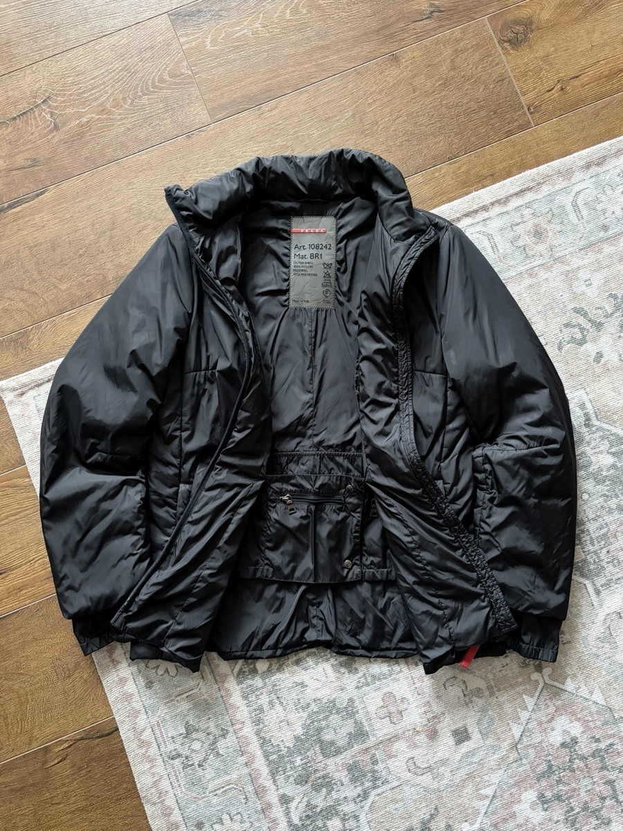 Prada Jacket Nylon Sports SKI Windbreaker Red Tab | eBay