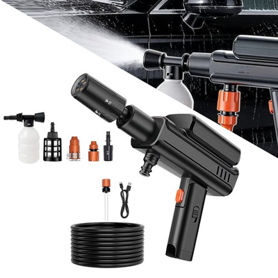 #ad Portable Cordless Electric High Pressure Water Spray Gun Car Washer Cleaner Tool $39.99