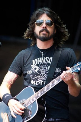 Dave Grohl And 606 And Foo Fighters Playing Acoustic Show Under Th- Old Photo 8