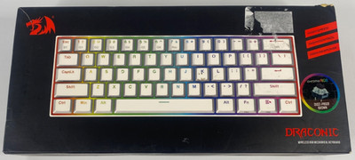 Redragon K530 Pro Draconic 60% Wireless RGB Mechanical Gaming Keyboard White