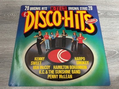 K-TEL's DISCO-HITS (20 Original Stars - 20 Original Hits) 1975  LP Vinyl TG131