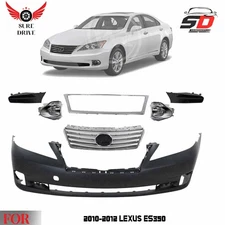 Front Bumper Cover Fascia & Grille Assembly Kit For 2010-2012 Lexus ES350