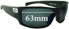 SFx Replacement Sunglass Lenses fits Bolle Phantom 11370 - 63mm Wide