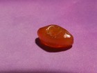 ANCIENT INDUS NEOLITHIC ORANGE BEAD 3000 YRS OLD  AGATE BEAD 10.8-5.1-4.6 mm — photo 5