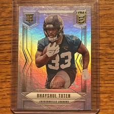 2025 Panini Elite Rookies Silver #175 Bhayshul Tuten /999 Jaguars RC -YT92