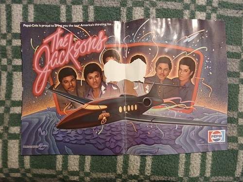 Programma concerto The Jacksons 1984 Victory Tour Pepsi Michael Jackson Jermaine - Foto 5 di 6