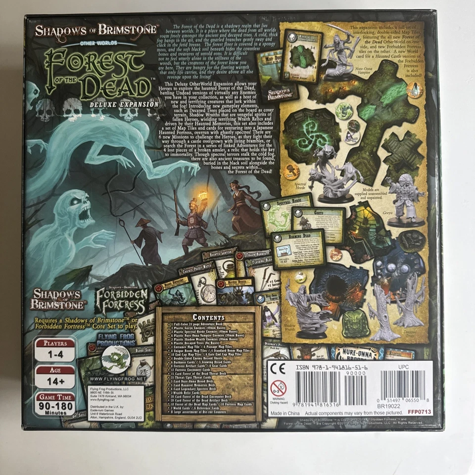 Shadows of Brimstone Forest of the Dead Deluxe Expansión Otro Mundo FFP0713 Foto 2 de 4