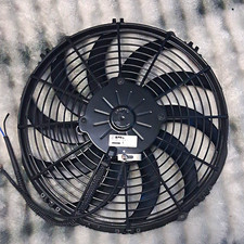 12 Spal Va10-ap10c-61a 12v Universal Puller Fan 1200 Cfm New Authentic Italy 12 Spal Va10-ap10c-61a 12v Universal Puller Fan 1200 Cfm New Authentic Italy