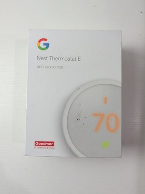 Google Nest Thermostat E Pro Edition(New) Factory Sealed -Model A0063 ( T4002ES)