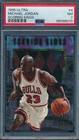 MICHAEL JORDAN 1995-96 FLEER ULTRA SCORING KINGS PSA 7 NRMT INSERT CARD #4!
