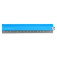 Faltende Gerade Lineal 30Cm Metrische Lineal Messwerkzeug Kornblumenblau