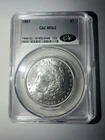 NICE 1887-P MORGAN SILVER DOLLAR GRADED MS62 CAC 90% SILVER