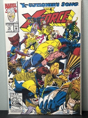 X-Force #16 November 1992 Marvel Comics 