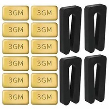 Easy to Use Ceiling Fan Blade Balancing Kit 12 Metal Blocks and 4 Clips