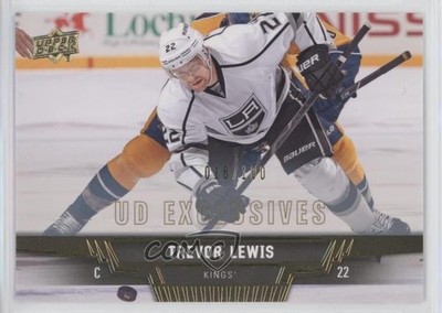 2013-14 Upper Deck UD Exclusives 18/100 Trevor Lewis #265 xp6