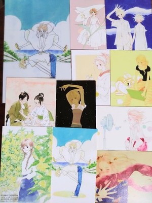 Fumiko Tanigawa Original Art Exhibition Clear File Postcard Flyer Set 11