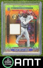 Elly De La Cruz RC 2023 Panini Chronicles Gold Standard Patch Reds