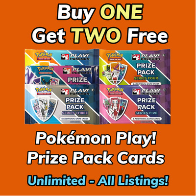 3 for 1   Pokémon Prize Pack YOU PICK CHOOSE Stamped Series 1 2 3 4 5 Holo/Reg