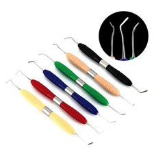 7 Pcs/Set Dental Composite Resin Filling Spatulas Aesthetic Restoration Tool