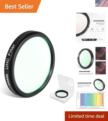 Telescope UHC Filter 2 Inch, Telescope Filter Improve Image Contrast Reduces ...