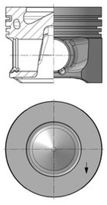 Kolben KOLBENSCHMIDT 41265600 für BMW 5er F10 X1 E84 3er Touring E91 F11 F31 F30