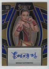 2024 Select WWE Signature Selections Blue Prizm /49 Meiko Satomura Auto 1s9