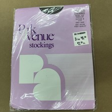 Park Avenue Queen Size Vtg Stockings Size 11-12 in Gray Mist