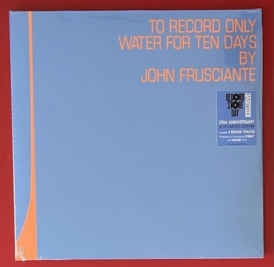 John Frusciante - To Record Only Water For Ten Days Vinyl LP RSD 2026