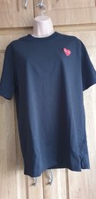 BNWT Black T-Shirt with Red Heart (Inspired by Play Comme des Garcons) Size S