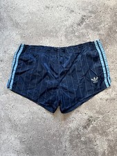 Adidas Vintage 80's Nylon Soccer Football Shorts Trefoil Logo Size XL Men's