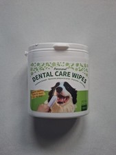 Dental Care Wipes for Dogs and Cats, 50 Count, Teeth and Gum Cleaning, Plaque...