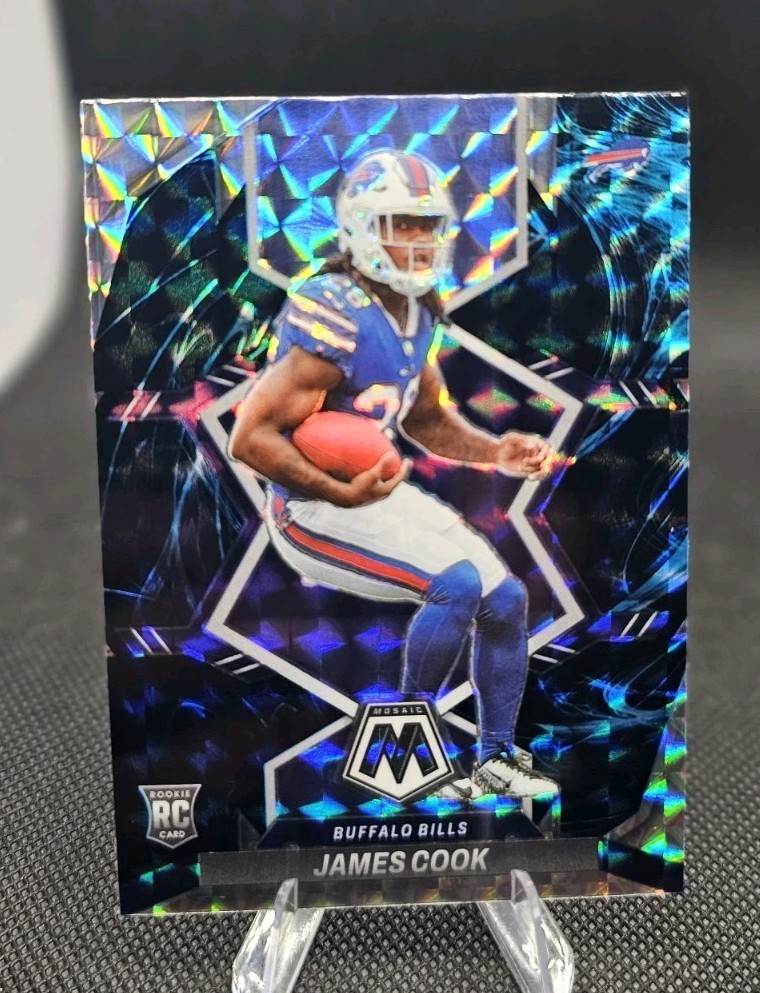 James Cook 2022 Panini Mosaic- Genesis Mosaic #309 Buffalo Bills