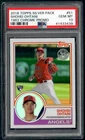 2018 Silver Pack No. 51 Shohei Ohtani PSA 10 RC