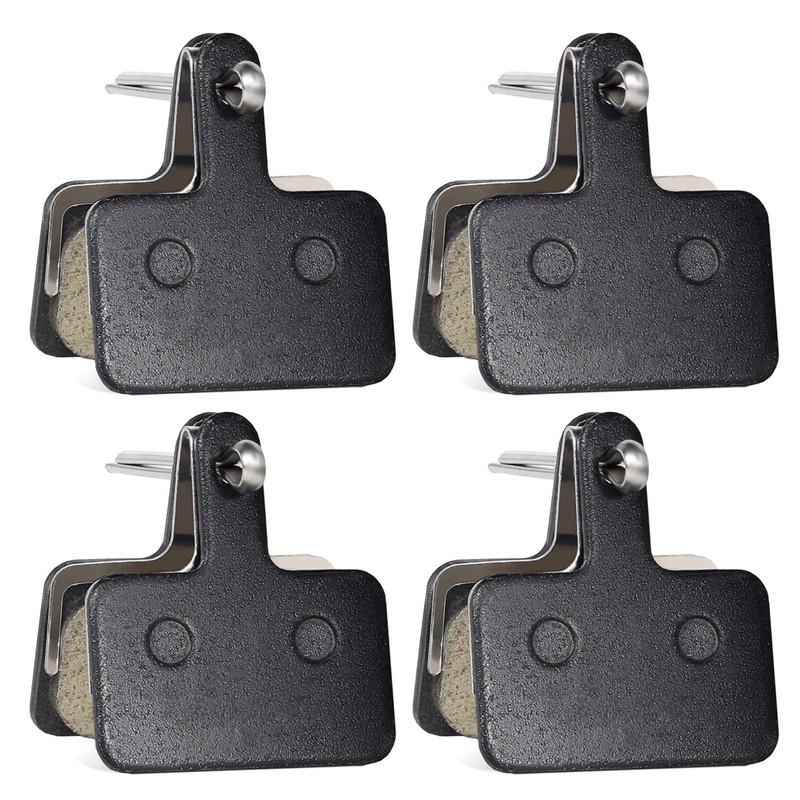 4Pairs Bicycle Disc Brake Pads Universal For Shimano Mechanical Hydraulic Bike