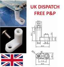 L Set Type PCB Feet Mounting 4 Pcs with Screws for Arcade Game Board