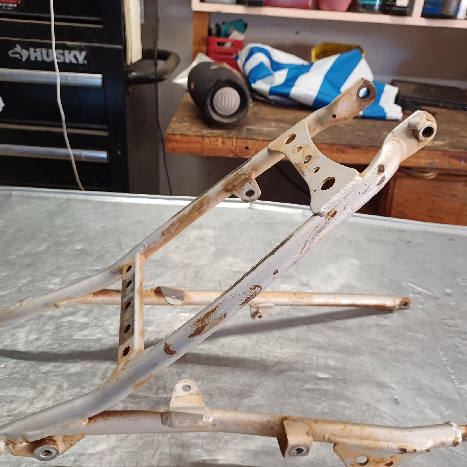 2008 Honda Crf150r Rear Back Sub Frame Subframe 50200-kse-000za