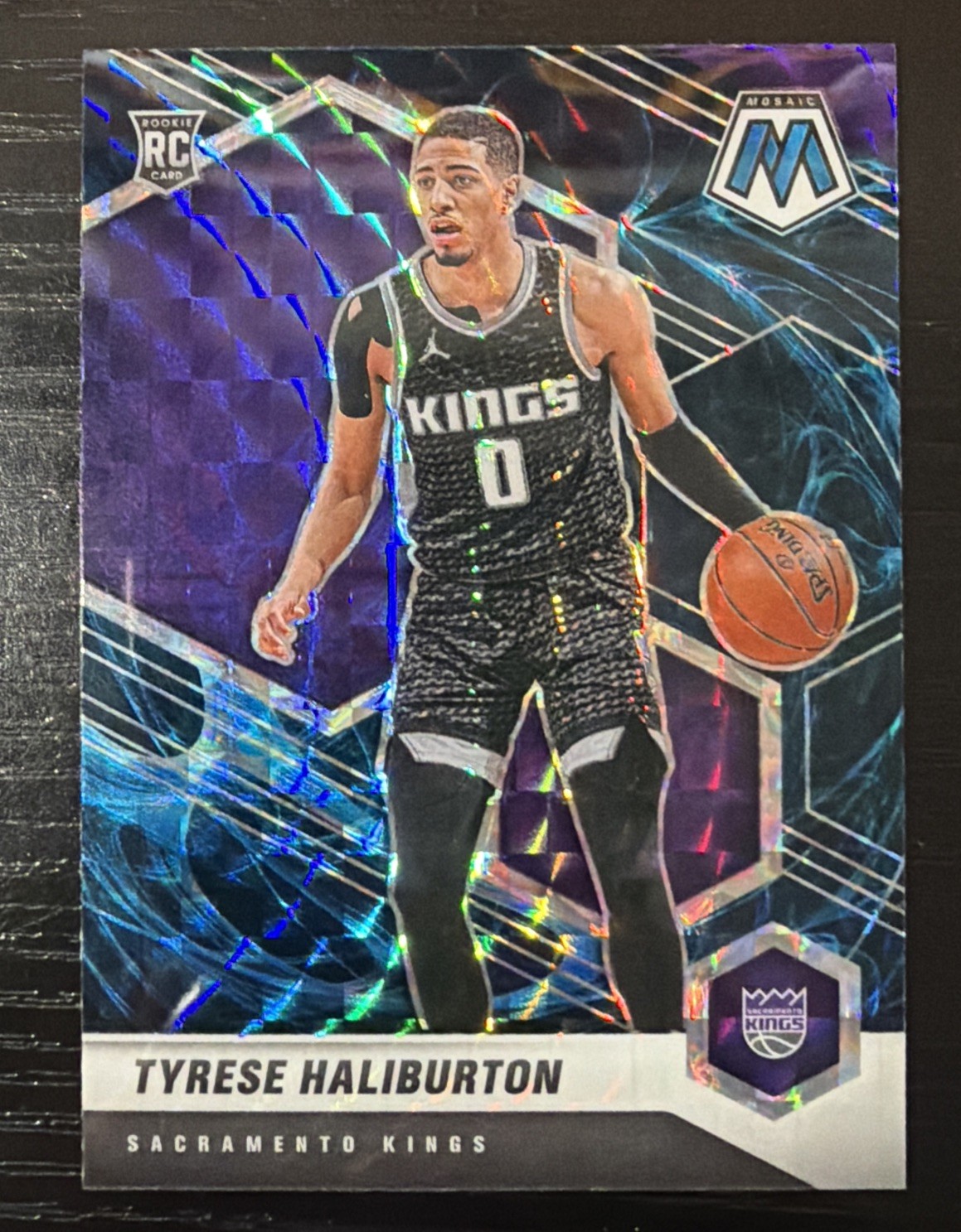 2020-21 Panini Mosaic - Rookie Tyrese Haliburton #204 Genesis Mosaic Prizm (RC)